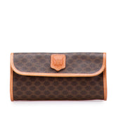 Macadam Coated Canvas Clutch